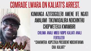 COMRADE LWARA  KUMANGA ANTHU NGATI ACHINA KALIAT NDICHINTHU CHOWAWA KWAMBIRI [upl. by Kyne]