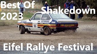 Best of  Eifel Rallye Festival 2023  Shakedown Action Sound amp small Mistakes [upl. by Melburn]