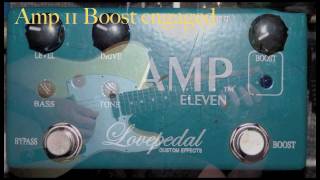 Lovepedal Amp 11 meets Fulltone 69 Fuzz [upl. by Saihtam528]