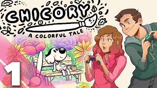 Chicory A Colorful Tale  1  CoOp Coloring Book [upl. by Angelico188]