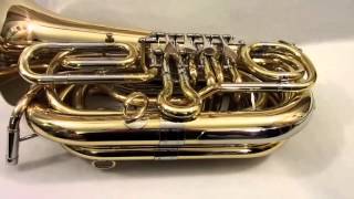 Wessex BBflat Tornistertuba Demonstration [upl. by Savart]