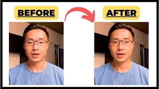 Eye Contact Correction in Video easy fix  Descript Tutorial [upl. by Niddala744]