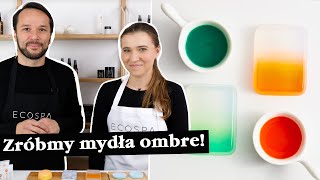 DIY Mydło glicerynowe OMBRE  ECOSPA [upl. by Webb]