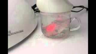 home use cavitation reviewsCavi EVO tinfoil testcavitation effect test [upl. by Micheline894]