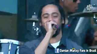 Damian Marley  IntroMake It Bun Dem Live Chile 2015 [upl. by Nolham]