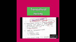 Transcultural nursinghindi [upl. by Riella681]