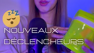 ASMR De nouveaux déclencheurs très relaxants 😴 [upl. by Erodroeht]