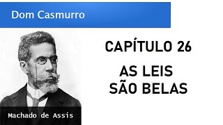 Dom Casmurro  Capítulo 26 As Leis São Belas [upl. by Nnyleuqaj]