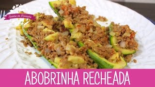 ABOBRINHA RECHEADA  Episódio 144  Receitas da Mussinha [upl. by Swart]