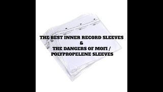 The Best Vinyl Record Inner Sleeves  Mofi Warning [upl. by Zulaledairam649]