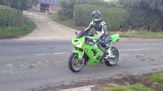 Kawasaki ninja ZXR636 awesome sound [upl. by Row]