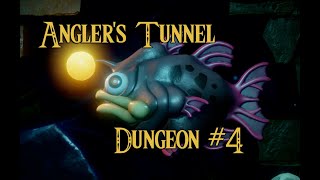 Easy Level 4 Anglers Tunnel Dungeon Shrine Guide amp How To Defeat Angler Fish Chest Locations Links [upl. by Sibbie]