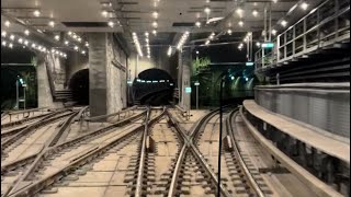 Copenhagen metro M4 line full ride [upl. by Cavallaro]