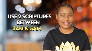 Use These 2 Scriptures When You Pray Between 3AM amp 5AM [upl. by Akirrehs]