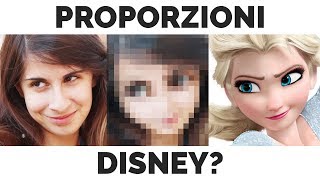 E se avessimo le PROPORZIONI di una PRINCIPESSA DISNEY 🐸 [upl. by Ytitsahc875]