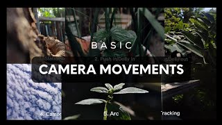 Basic Camera Movements tips tutorial basic [upl. by Ehtyaf]