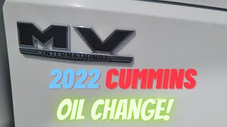 2022 MV607 Engine Oil Change [upl. by Meihar]