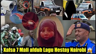 DEGDEG XAFSA AFDUB LOGU HESTAY GURI NAIROBI KUYAL 7 MALIN POLISKA KENYA SO BADBADIUE😱 [upl. by Tegan]