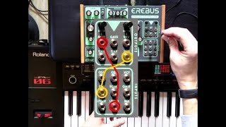 Dreadbox Erebus  Tidbits and Tips for Patching the Erebus Synth [upl. by Debra449]