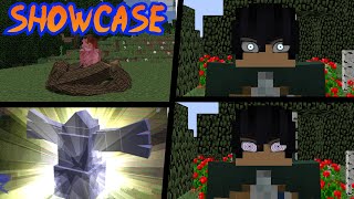 Showcase de Todas Kekkei Genkias do Mod de Naruto AHZNB Shinobi Craft [upl. by Etat]