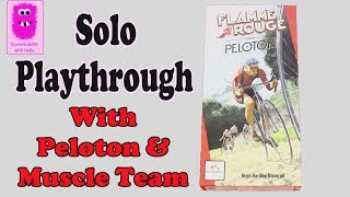 Flamme Rouge Peloton Whats in this expansion In English board game [upl. by Mairim964]