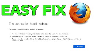 How To Fix The Connection Has Timed Out The Server is Taking Too Long to Respond [upl. by Aicia]