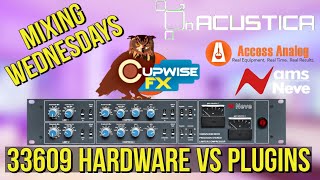 ACCESS ANALOG HARDWARE VS PLUGINS  NEVE 33609N vs Tim Cupwise NEBULA vs Acustica Audio Navy 2 [upl. by Notxam703]