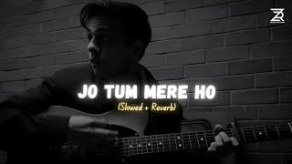 Anuv Jain  Jo Tum Mere Ho Slowed  Reverb  Zesan Rahaman [upl. by Japeth551]