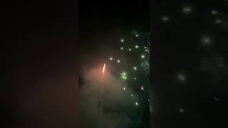 4th of July fireworks accidentally shoot into performers crowd at stadium in Utah 4thofJuly [upl. by Postman]