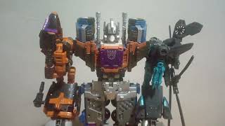 Transformers Unite Warriors UW07 Bruticus Wave 4 [upl. by Emiline]