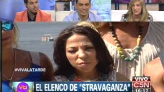 C5N  VIVA LA TARDE EL ELENCO DE STRAVAGANZA PARTE 3 [upl. by Obellia613]