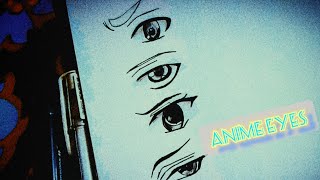 Learn to draw INSANE anime eyes quicklyquotMaster Anime Eye Styles Quick amp Easy Tutorial [upl. by Serdna33]