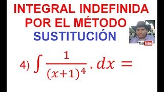 4 Integración por Sustitución Cambio de Variable Racional con Potencia [upl. by Braeunig939]