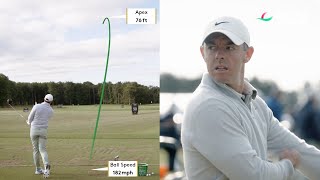 Rory McIlroy Range Session with Top Tracer  2023 Genesis Scottish Open [upl. by Terrijo]