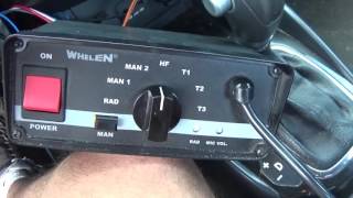 Whelen 295sl100 Siren Demo Part1 [upl. by Wolfgram]