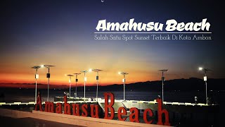 Amahusu Beach Spot wisata baru di Kota Ambon amahusu ambon Amahusubeach [upl. by Wimsatt]