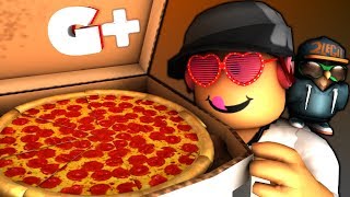 A ESTRANHA CIDADE DAS PIZZAS NO ROBLOX [upl. by Ho]