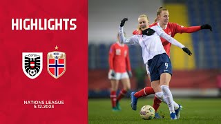 UWNL Highlights Austria  Norway 21 [upl. by Daberath]