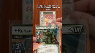 Core Set ONLY Defeats Expert Ronan marvelchampionslcg [upl. by Spoor898]