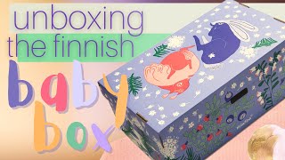 Unboxing the Finnish Maternity package │ Baby Box Finland [upl. by Patricio]