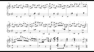 Happy Birthday piano by Denis Matsuev FULL SCORE [upl. by Anohr]