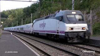 TRAINSPOTTING VOL 1037 TREN TALGO TRENHOTEL SUREX UHD 4K [upl. by Hobie935]