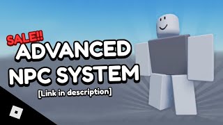 ‼️ON SALE ‼️  1 Advanced NPC System  Roblox [upl. by Afesoj]