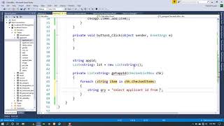 How to Fill CheckedListBox And Insert data into database  C Tube [upl. by Idelle]