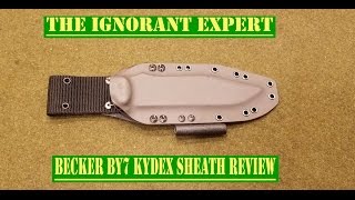 BK7 Kydex Sheath [upl. by Siroved447]