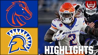 Boise State Broncos vs San Jose State Spartans  Full Game Highlights  ESPN College Football [upl. by Leizahaj]