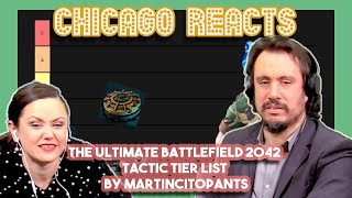 The ULTIMATE Battlefield 2042 Tactic Tier List by martincitopants  Bosses React [upl. by Cecil]