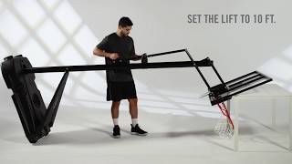 Pro Tips How to Assemble a Spalding Basketball Hoop System [upl. by Derreg547]