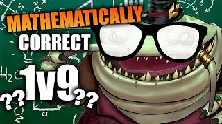 I WENT 1V9 WITH MATHEMATICALLY CORRECT TAHM KENCH IN MASTER  No Arm Whatley [upl. by Desberg176]