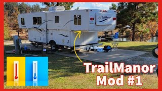 TrailManor PopUp Camper  Lets Insulate It Better [upl. by Boucher718]